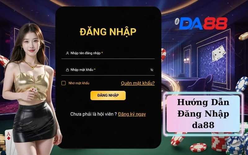 Hướng Dẫn Đăng Nhập da88